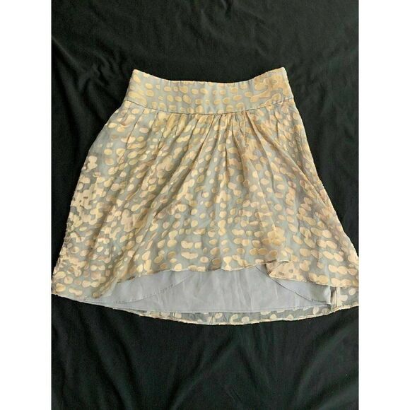 Club Monaco Dresses & Skirts - Club Monaco Silk Mini Skirt High waist fit flare